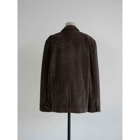 《予約販売》herringbone velours jacket/2colors_no0478