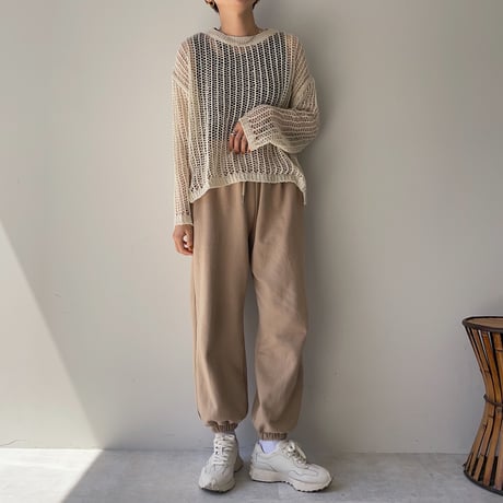 《予約販売》mesh loose knit/3colors_nt0921
