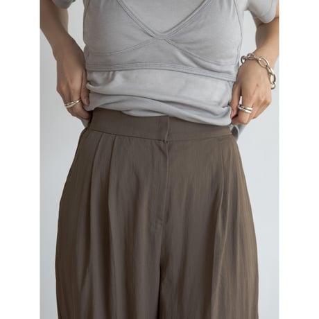《予約販売》tuck summer light pants/2colors_np1023