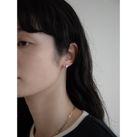 《予約販売》silver925 unique bone pierce_na0717