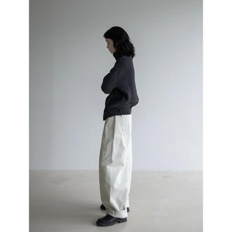 《予約販売》vintage like pigment knit cardigan/2colors_no0392