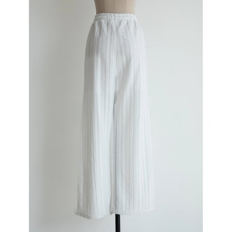 《予約販売》jacquard lacy pants/2colors_np1111