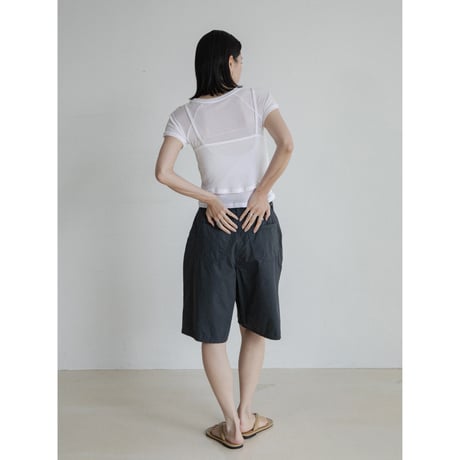 《予約販売》twill summer half chino pants/2colors_np1114
