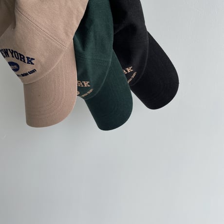 《予約販売》embroidery cap/3colors_na0328
