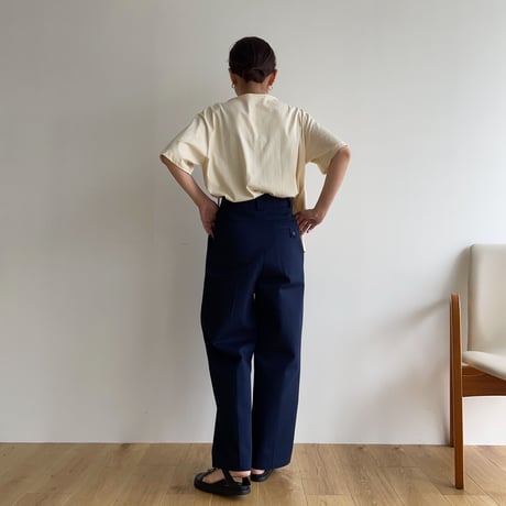 【nokcha original】“nc” chino pants/navy_np0612