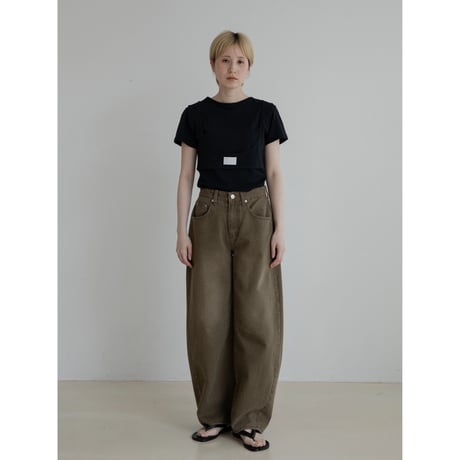 【NOKCHA original】layered label tee/3colors_nt2301