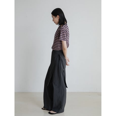 《予約販売》accent color border tee/2colors_nt2310