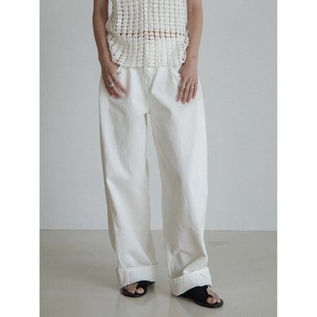 《予約販売》side tuck mannish pants/2colors_np1132