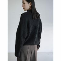 《予約販売》accent mohair knit pullover/2colors_nt2461