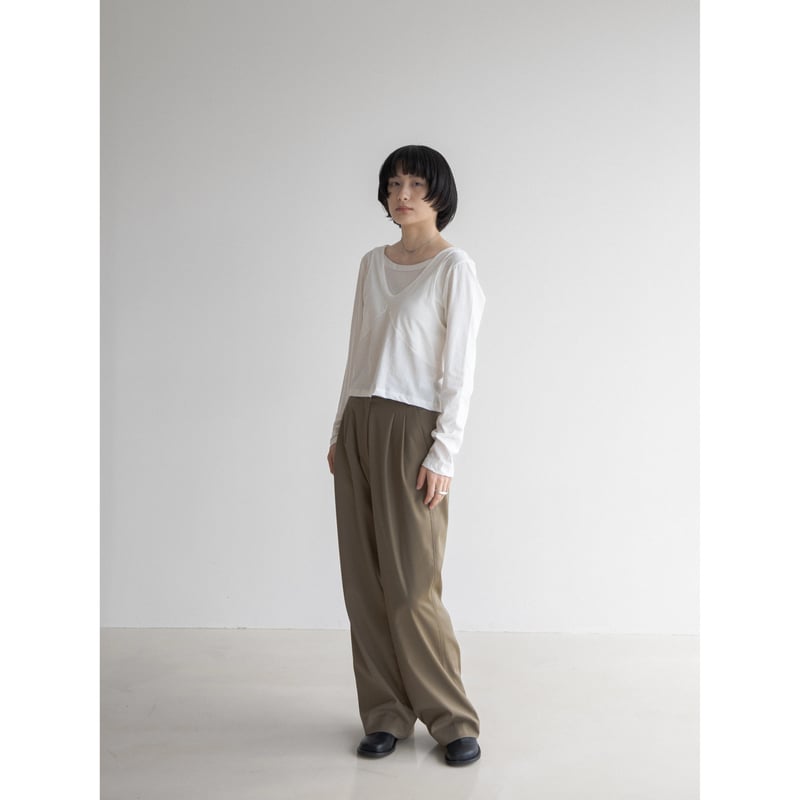 ENOF layered tops / Black / 新品 ENOF layered tops / Black / 新品 ENOF layered tops BLACK