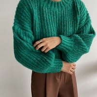 《予約販売》melange coloring knit/2colors_nt1109