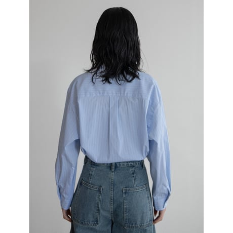 《予約販売》daily stripe shirt/2colors_nb0274