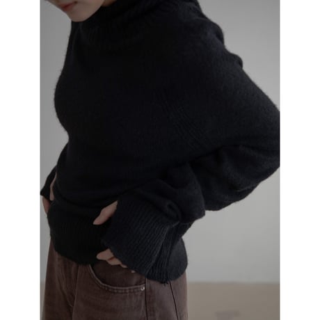 《予約販売》hoodie knit tops/2colors_nt2157