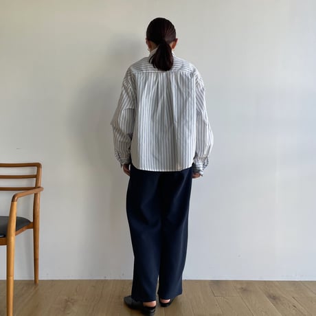 《予約販売》double stripe shirt/3colors_nb0108