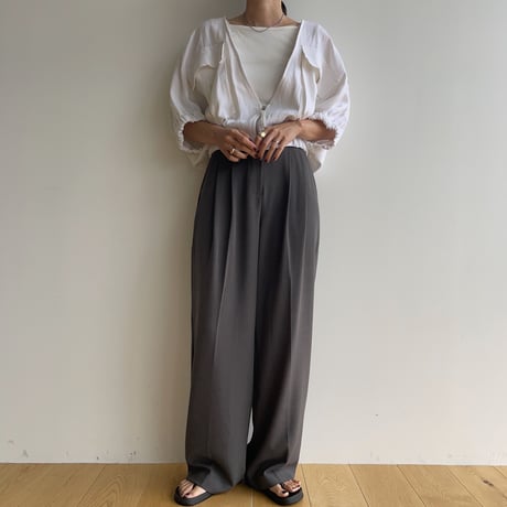 《予約販売》minimal linen jacket/2colors_no0300