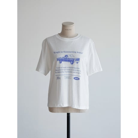 《予約販売》vintage like minimal tee/2colors_nt2371