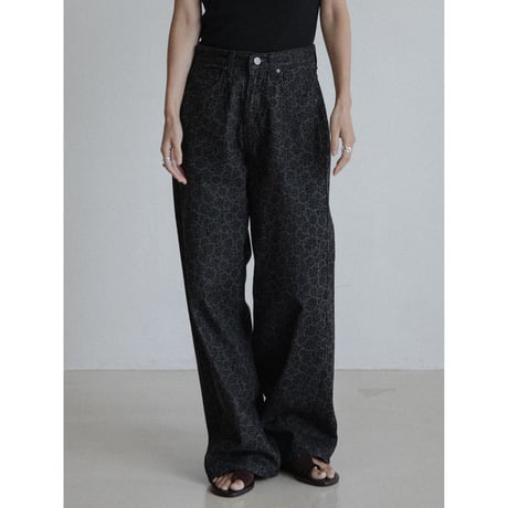 《予約販売》daisy black jeans_nj0147