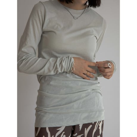 《予約販売》material sheer tops/3colors_nt2067