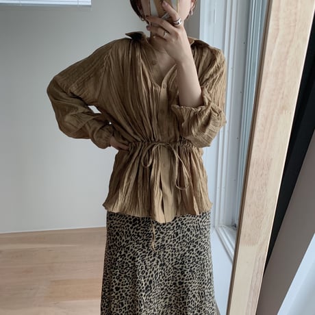 ✳︎予約販売✳︎waist marc rincl blouse /2colors_nb0038