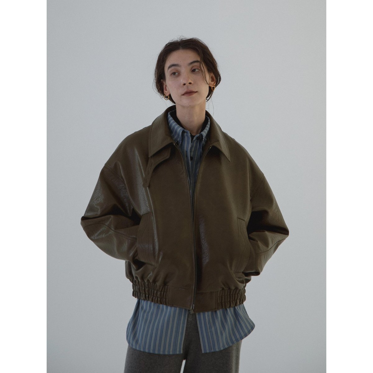 AUTHENTIC series - throat latch fake leather