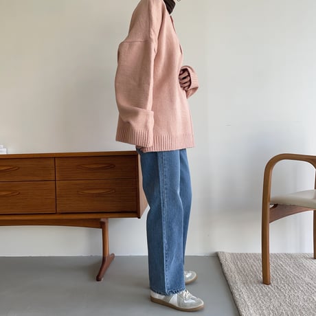 《予約販売》over botan knit/3colors_nt1170