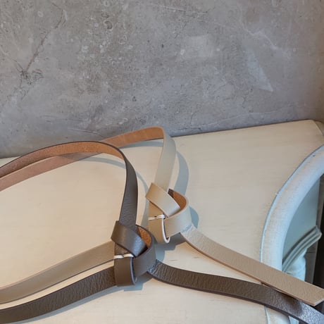 ✳︎予約販売✳︎real leather thin belt/2 colors belt_na0088