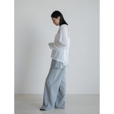 《予約販売》layered 2way sweat pants/2colors_np1146