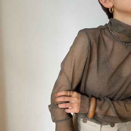 《予約販売》silver925 chain choker necklace_na0263