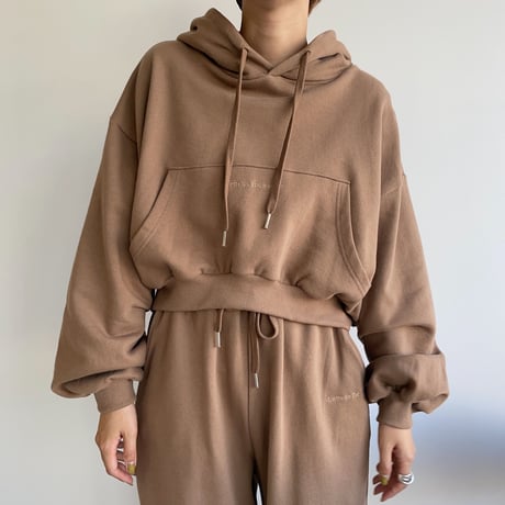 【nokcha original】“latte de the vert”hood mtm/3colors_nt1047