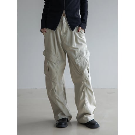 《予約販売》pigment oval cargo pants/2colors_np1037