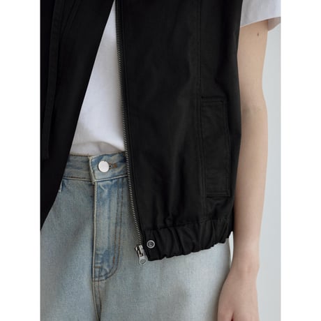 《予約販売》2way mannish vest/2colors_no0520