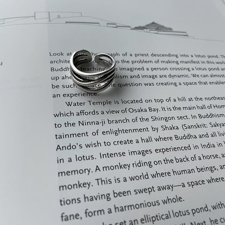 《予約販売》silver925 nuance lady ring_na0310