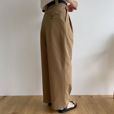 【nokcha original】“nc” chino pants/beige_np0611