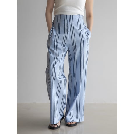 《予約販売》mulch stripe summer pants/2colors_np1004
