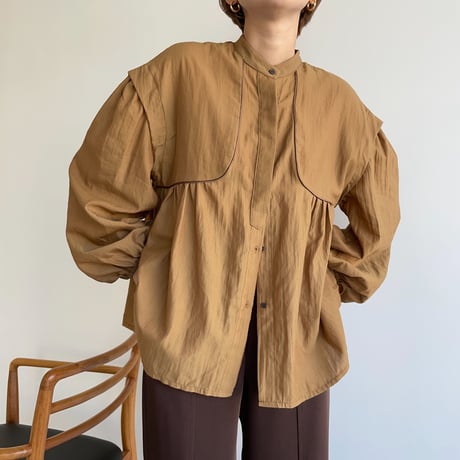 【nokcha original】lady gather blouse_nt1048