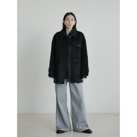 《予約販売》warm 2way mannish sweat pants/2colors_np1184