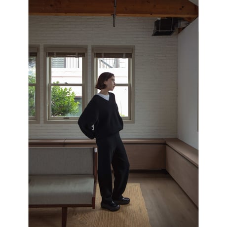 【NOKCHA original】v neck mannish knit pullover/3colors_nt2123
