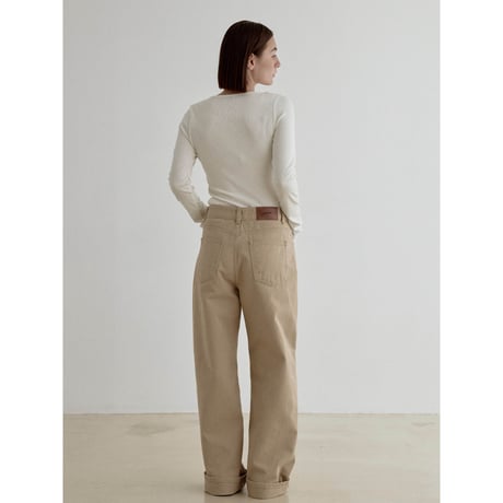 《予約販売》accent décolleté lib tops/3colors_nt2541