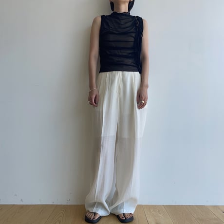 《予約販売》layered chiffon tank top/2colors_nt1770