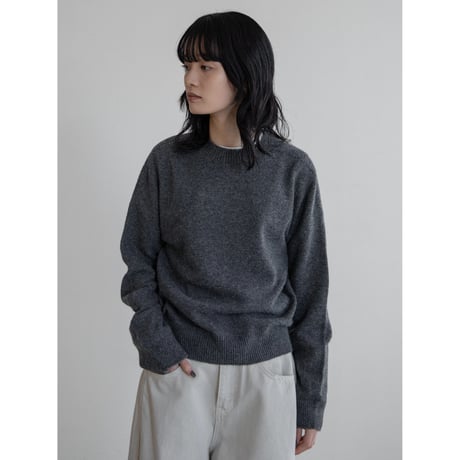 《予約販売》quality knit pullover/2colors_nt2214