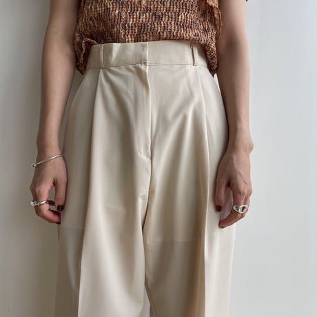《予約販売》tuck summer pants/2colors_np0865