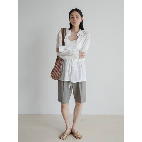 《予約販売》string sheer shirt/2colors_nb0304