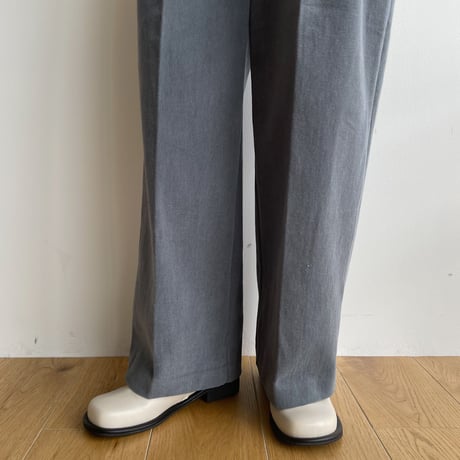 《予約販売》side buckle wide pants/3colors_np0738