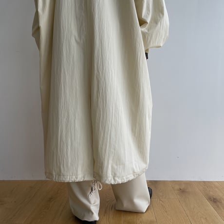 【nokcha original】s/s long coach jacket/ivory_no0285