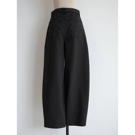 《予約販売》stripe cocoon jeans_nj0157