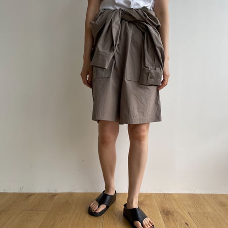 【nokcha original】mannish half jumpsuit/graige_np0800