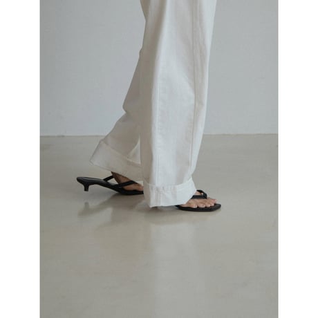 《予約販売》thong mule sandal/2colors_na0741