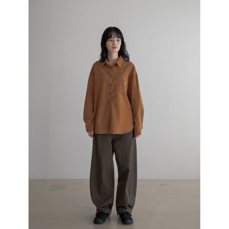 《予約販売》corduroy mannish over shirt/2colors_nb0269
