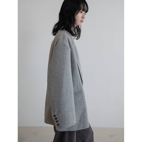 《予約販売》HANDMADE herringbone tailored jacket/2colors_no0423