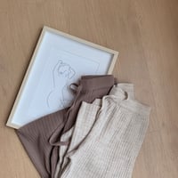 relax knit pants/2colors_np0044